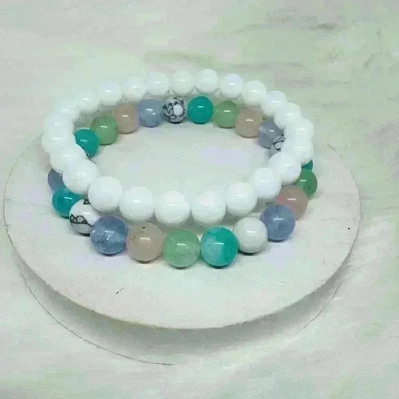 Halo beaded Duo Bracelet - Picture 5 of 5